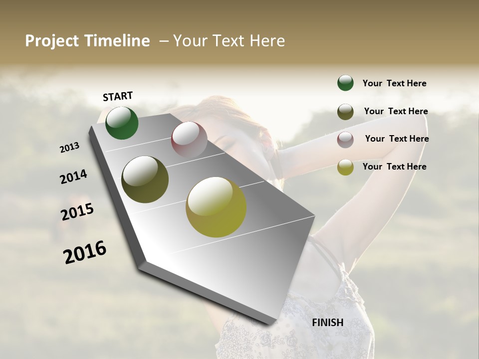 Free Field Breathe PowerPoint Template
