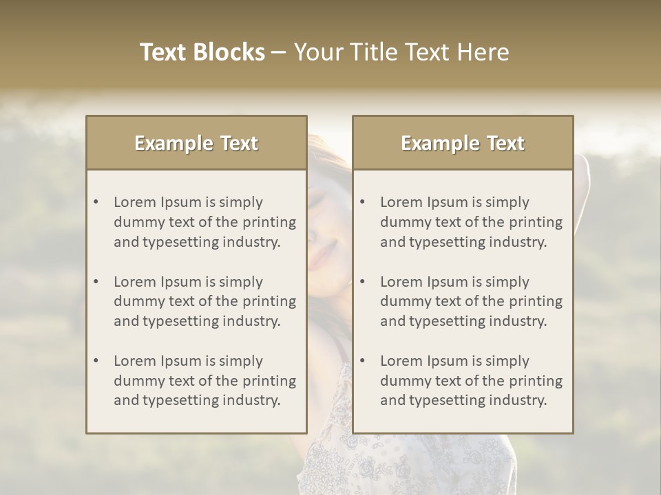 Free Field Breathe PowerPoint Template