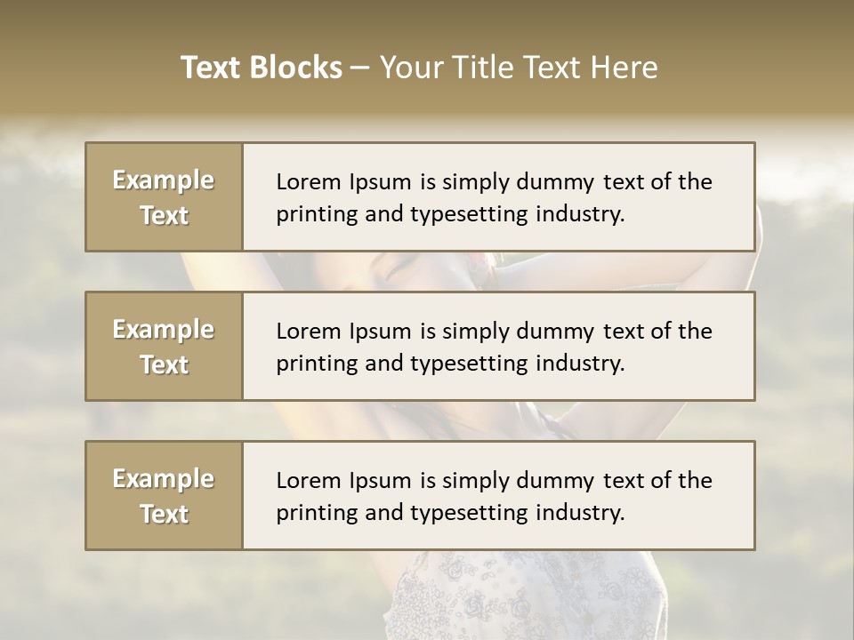 Free Field Breathe PowerPoint Template