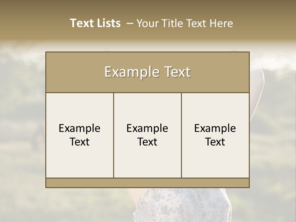 Free Field Breathe PowerPoint Template