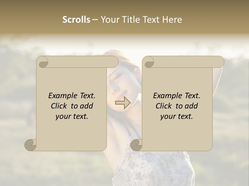 Free Field Breathe PowerPoint Template