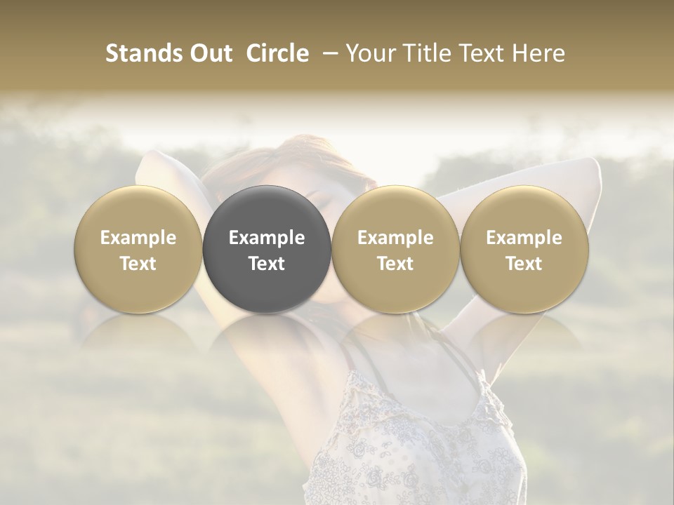 Free Field Breathe PowerPoint Template