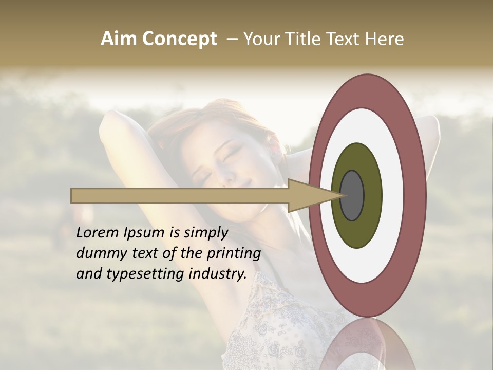 Free Field Breathe PowerPoint Template