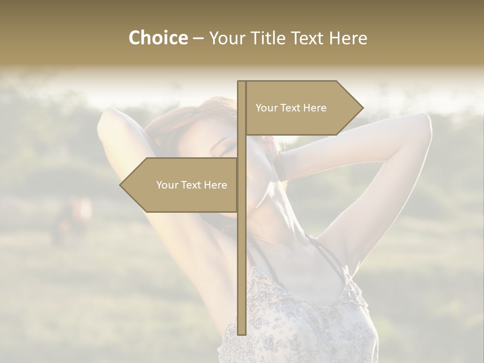 Free Field Breathe PowerPoint Template
