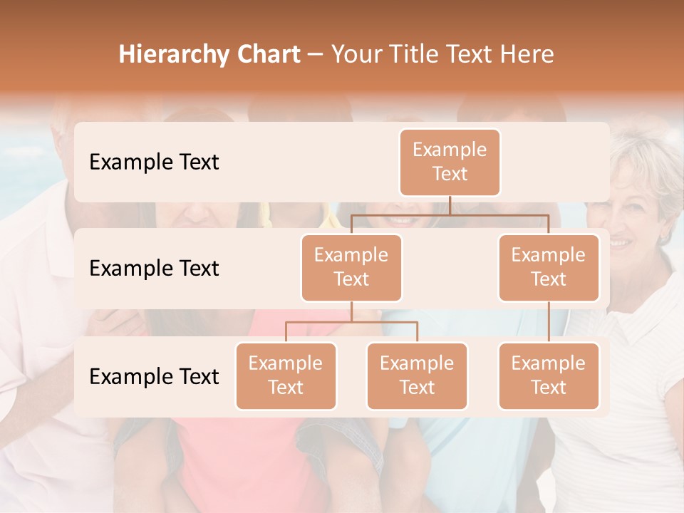 Mum Shoreline Caucasian PowerPoint Template
