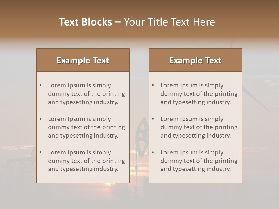 Fuel Summer Resource PowerPoint Template