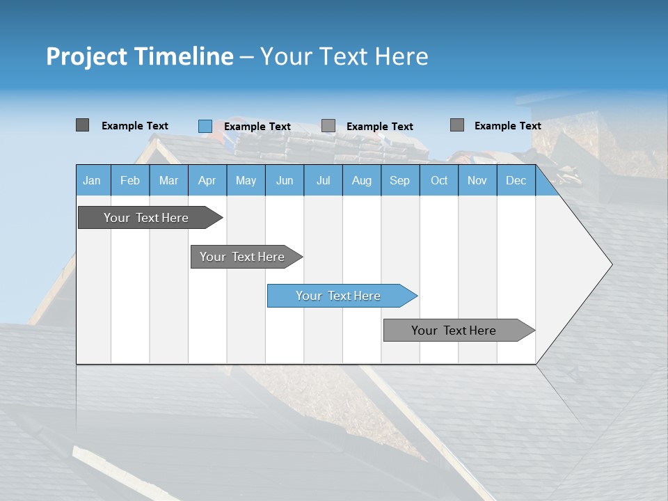 Building Shingles Exterior PowerPoint Template