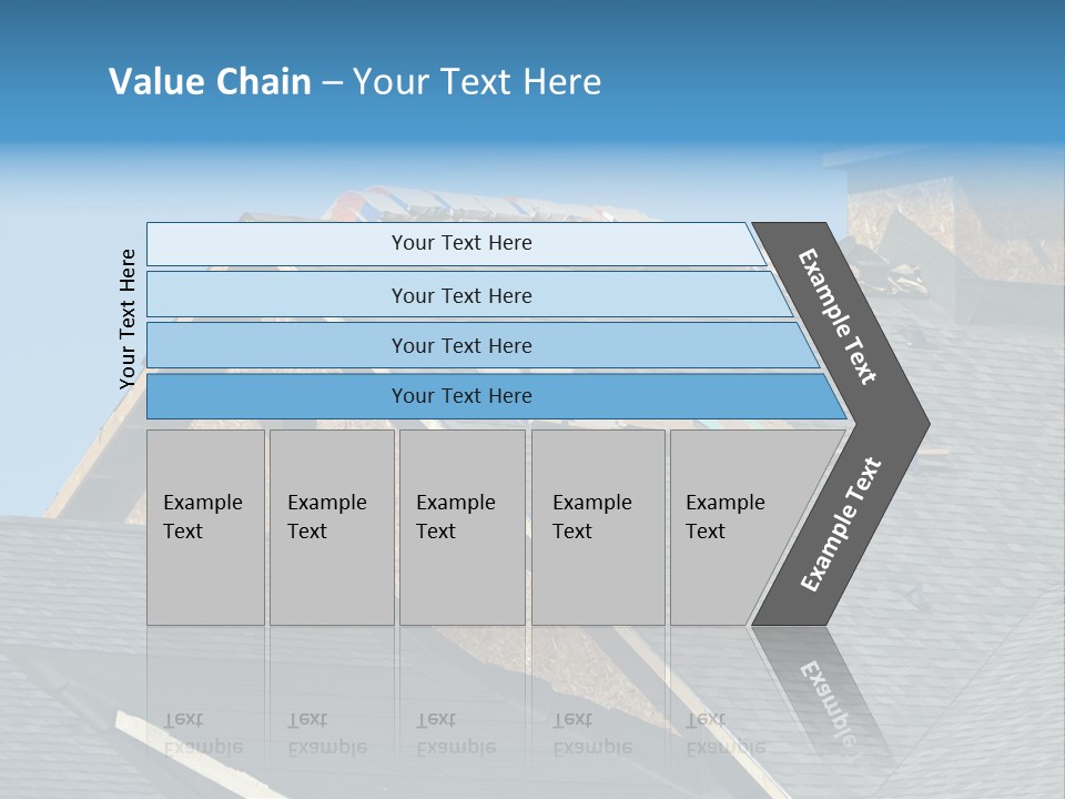 Building Shingles Exterior PowerPoint Template