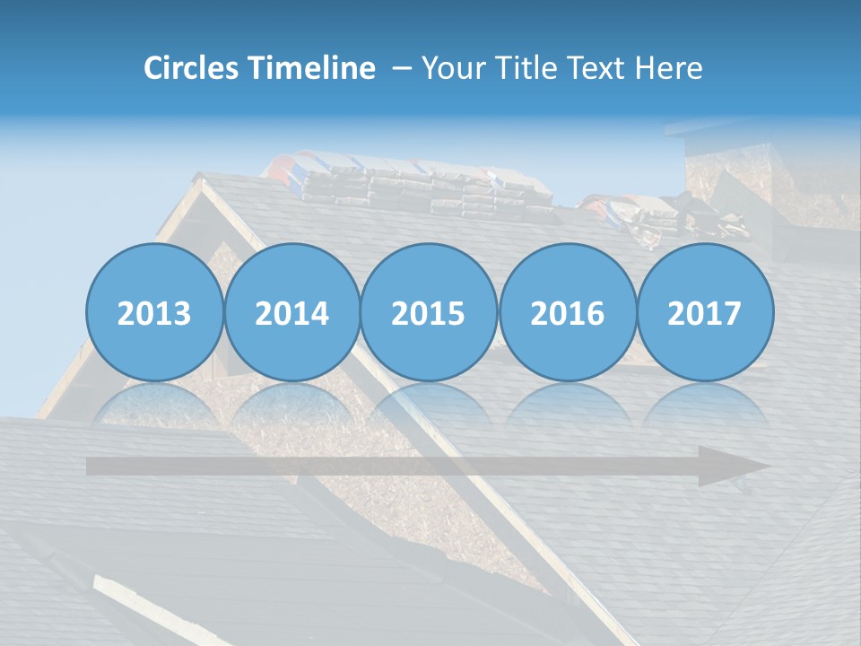 Building Shingles Exterior PowerPoint Template