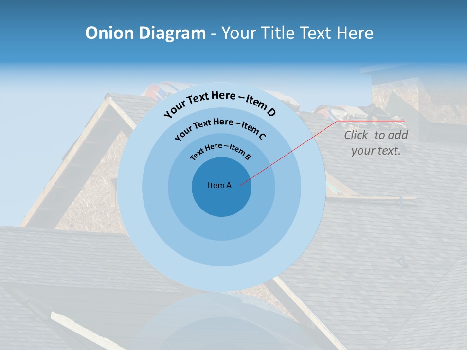 Building Shingles Exterior PowerPoint Template