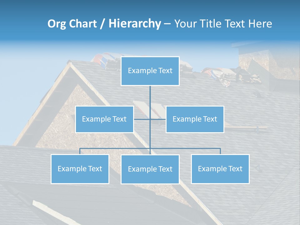 Building Shingles Exterior PowerPoint Template