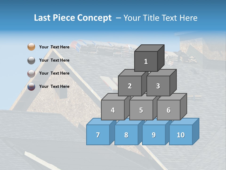 Building Shingles Exterior PowerPoint Template
