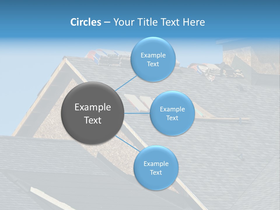 Building Shingles Exterior PowerPoint Template