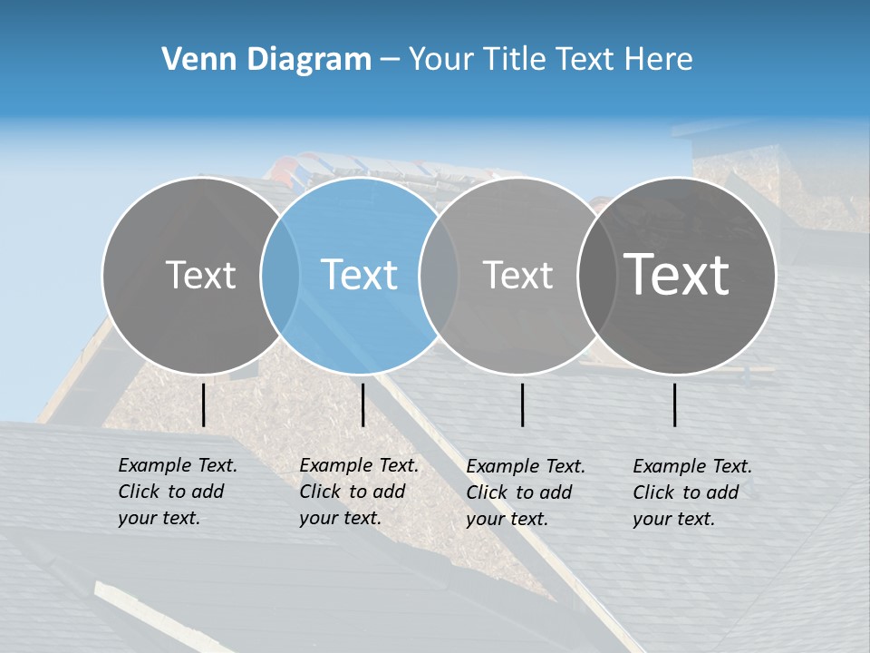 Building Shingles Exterior PowerPoint Template