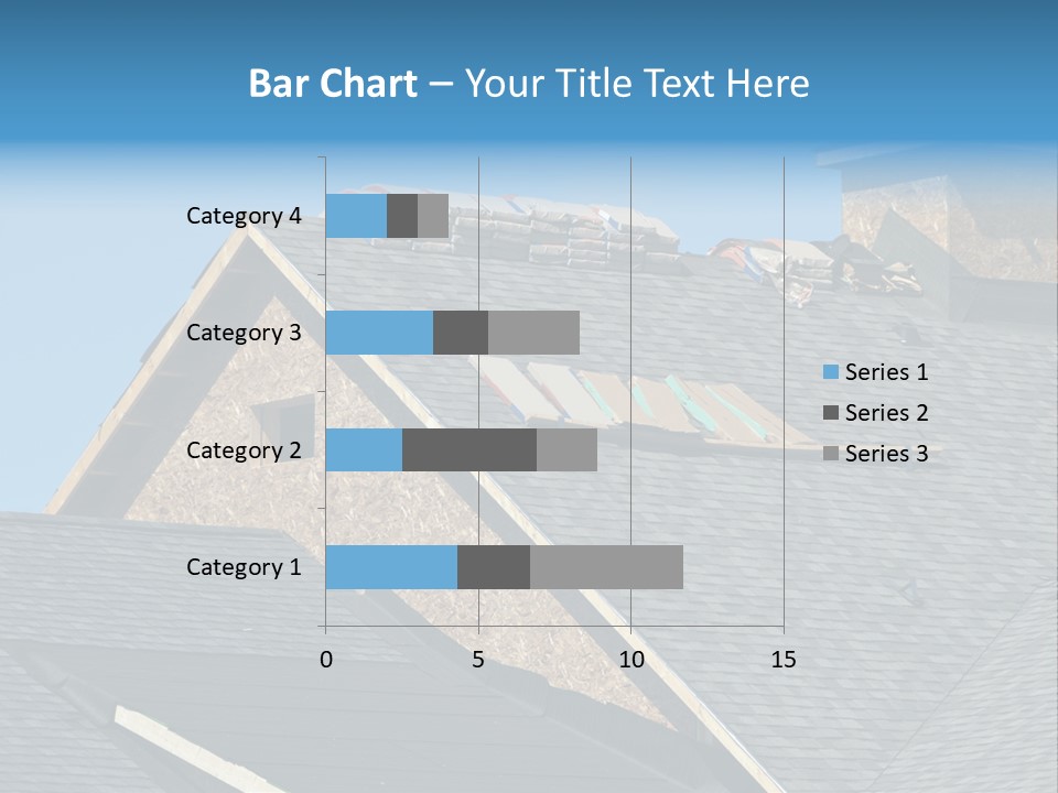Building Shingles Exterior PowerPoint Template
