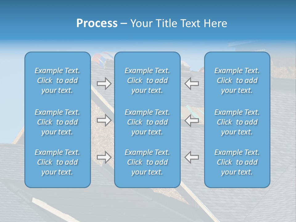 Building Shingles Exterior PowerPoint Template