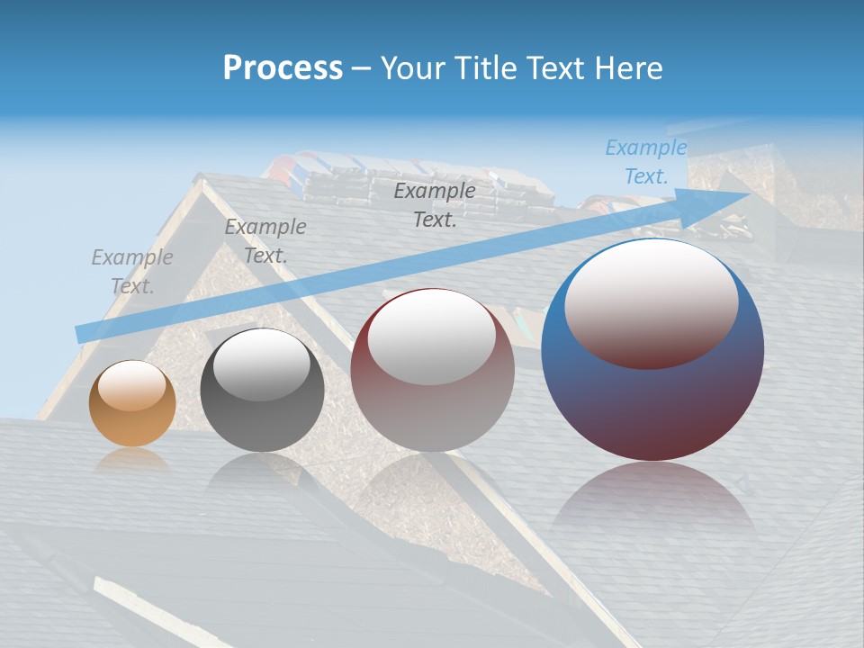 Building Shingles Exterior PowerPoint Template