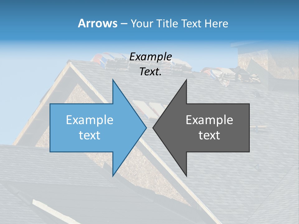 Building Shingles Exterior PowerPoint Template