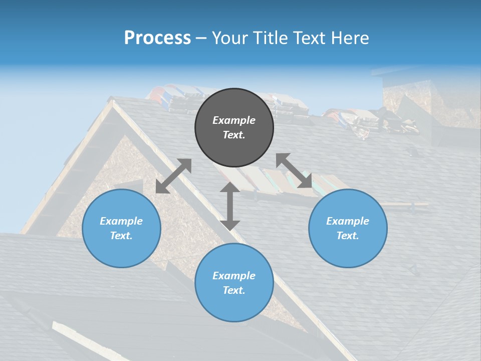 Building Shingles Exterior PowerPoint Template