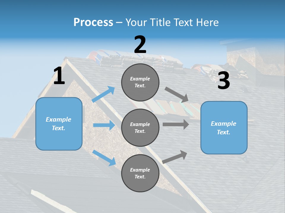 Building Shingles Exterior PowerPoint Template