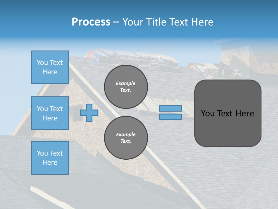 Building Shingles Exterior PowerPoint Template