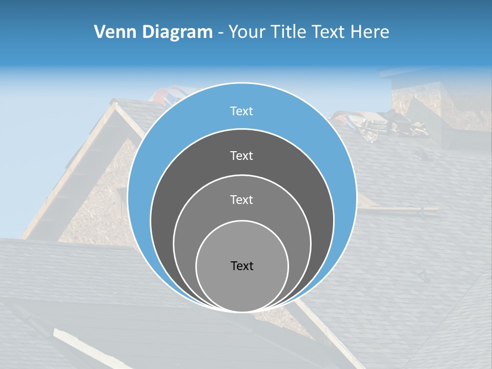 Building Shingles Exterior PowerPoint Template