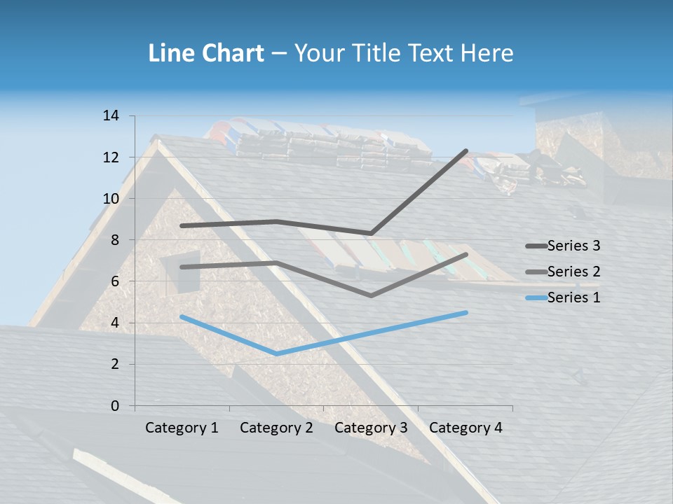 Building Shingles Exterior PowerPoint Template
