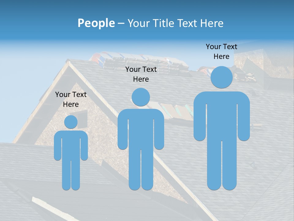 Building Shingles Exterior PowerPoint Template