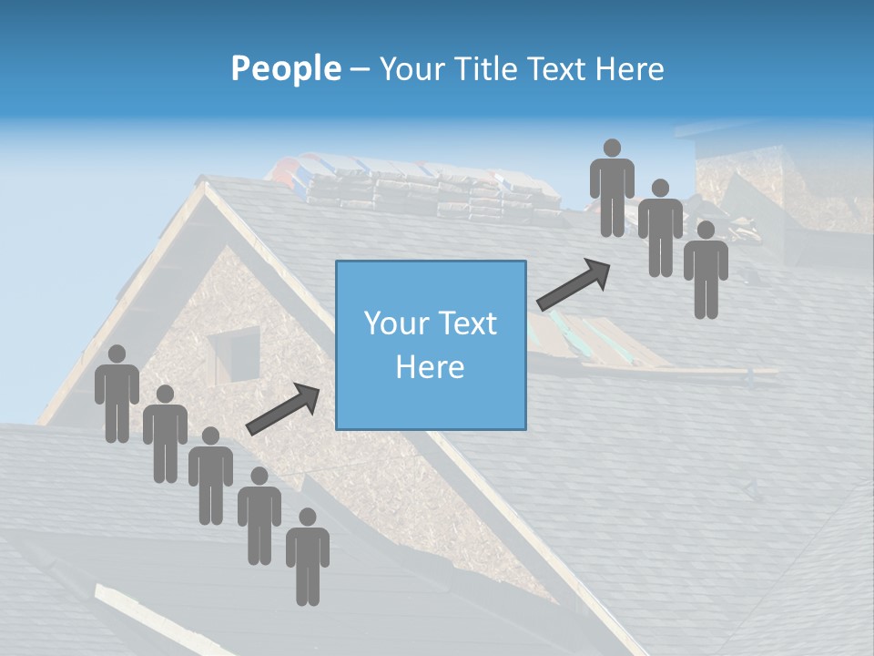 Building Shingles Exterior PowerPoint Template