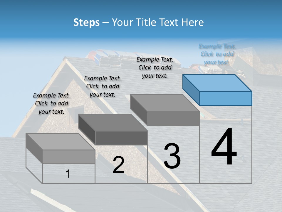 Building Shingles Exterior PowerPoint Template