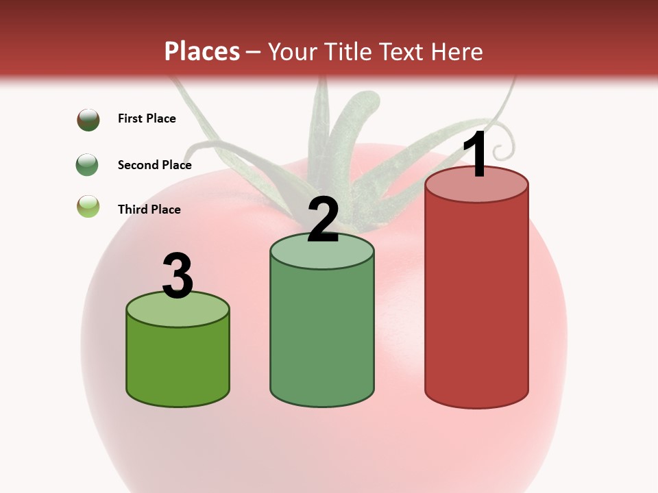 Ripe White Macro PowerPoint Template