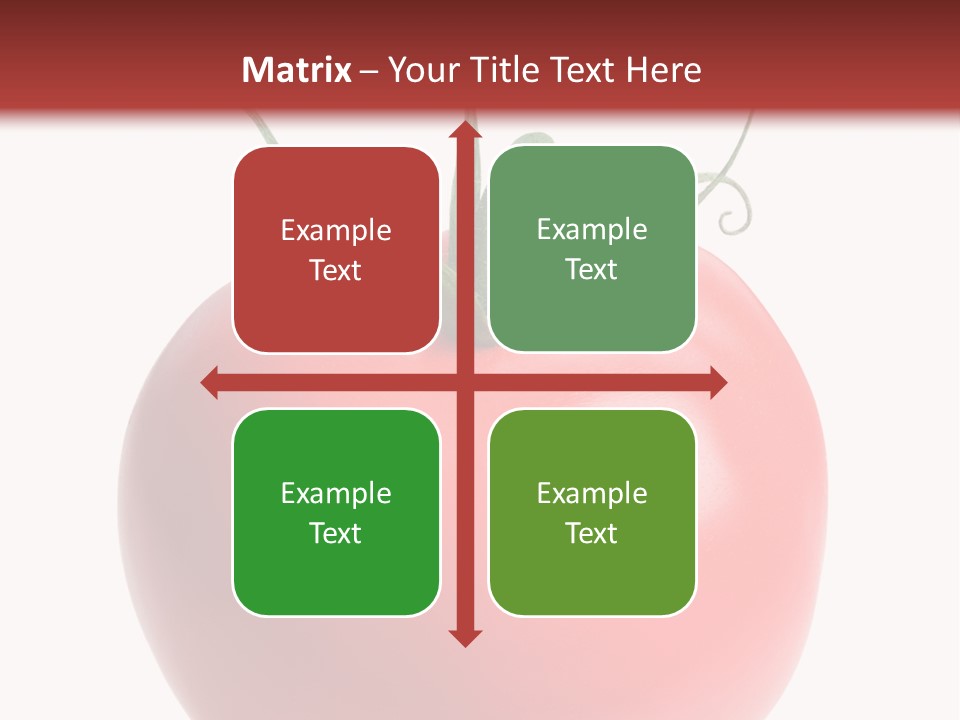Ripe White Macro PowerPoint Template