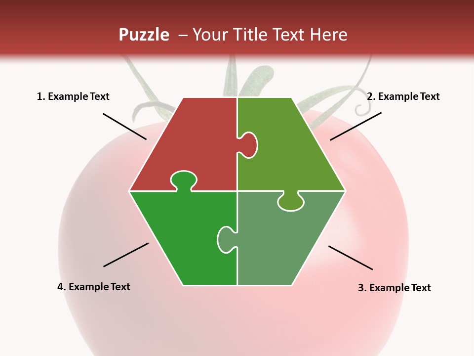 Ripe White Macro PowerPoint Template