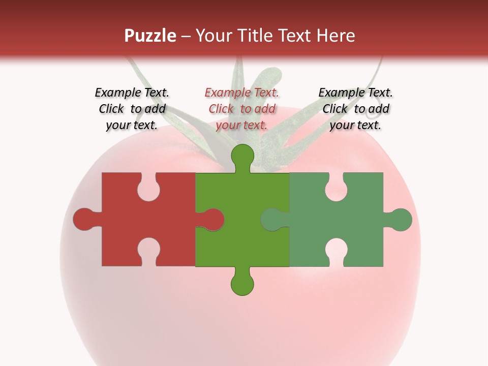 Ripe White Macro PowerPoint Template