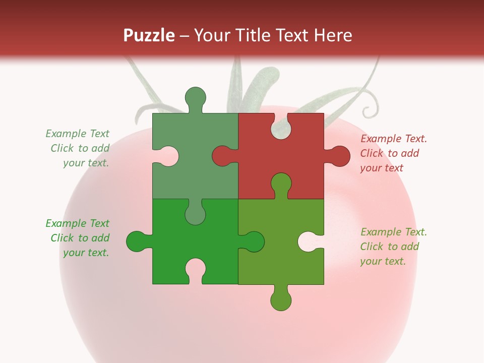 Ripe White Macro PowerPoint Template