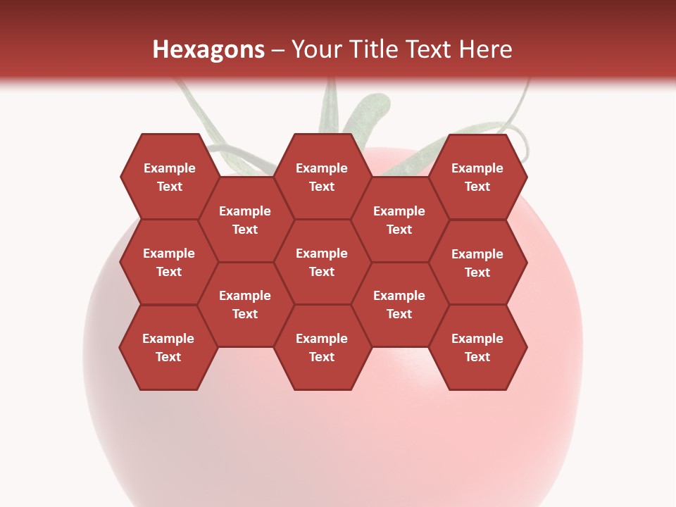 Ripe White Macro PowerPoint Template