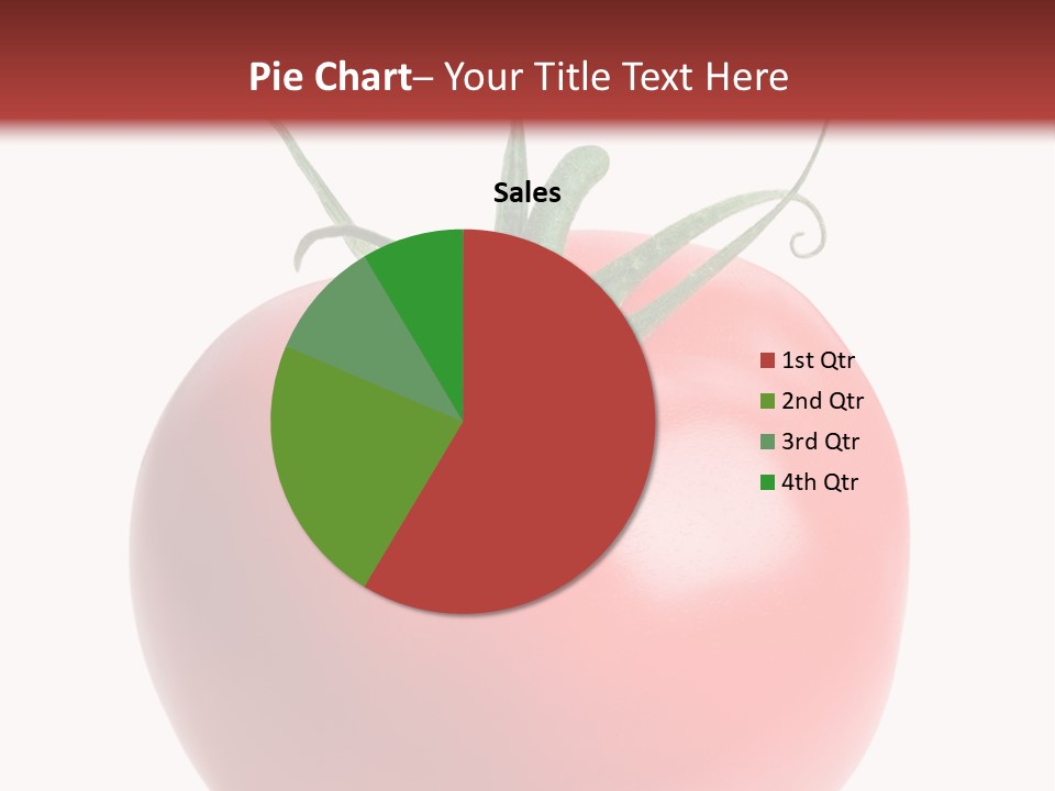 Ripe White Macro PowerPoint Template