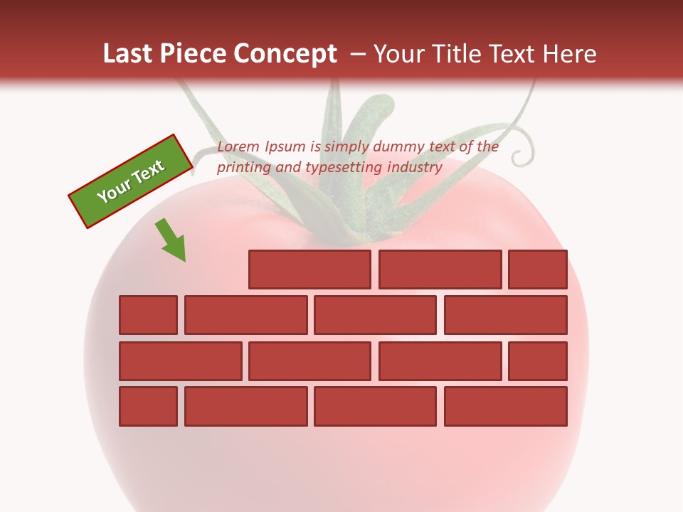 Ripe White Macro PowerPoint Template