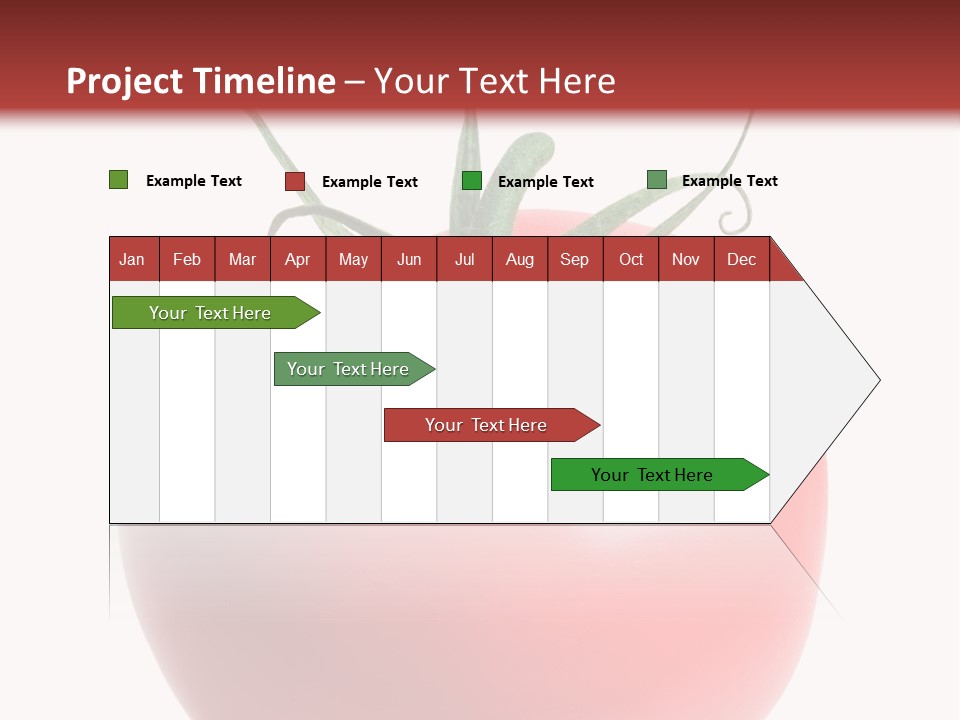 Ripe White Macro PowerPoint Template