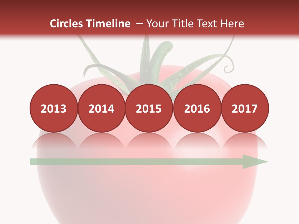 Ripe White Macro PowerPoint Template