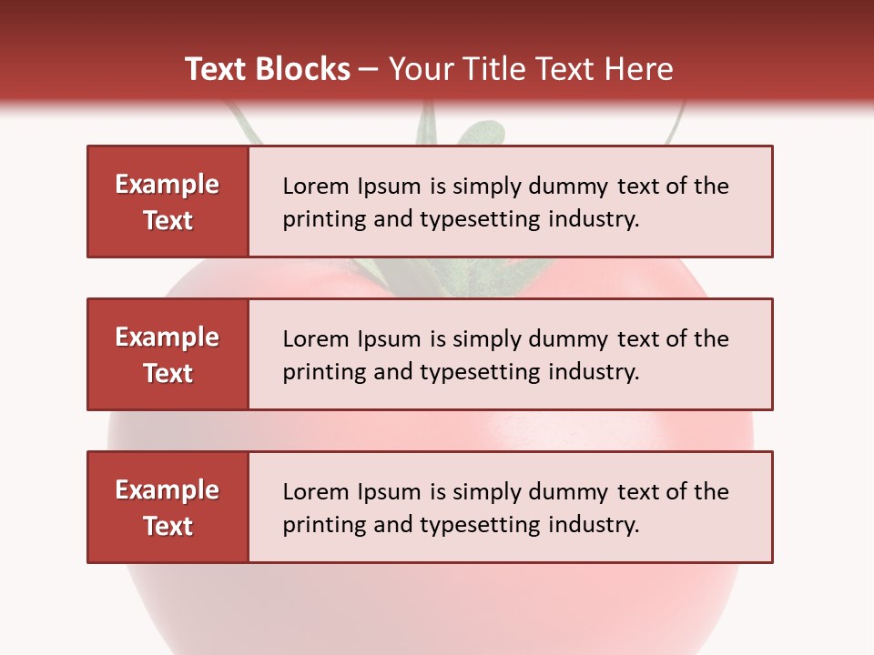 Ripe White Macro PowerPoint Template