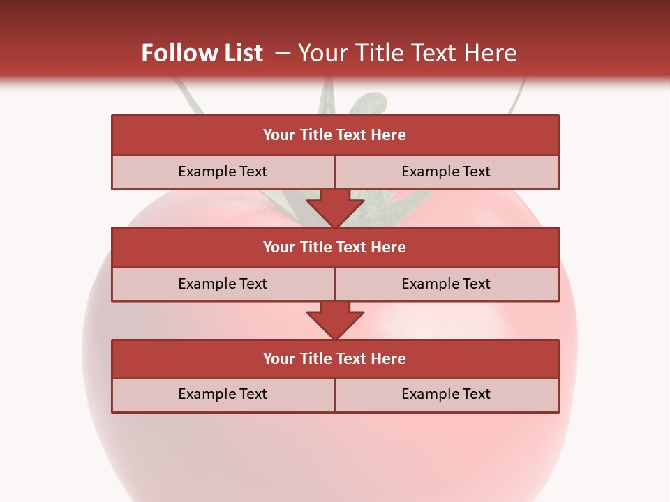 Ripe White Macro PowerPoint Template