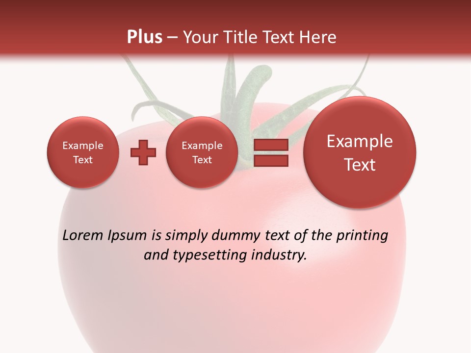 Ripe White Macro PowerPoint Template