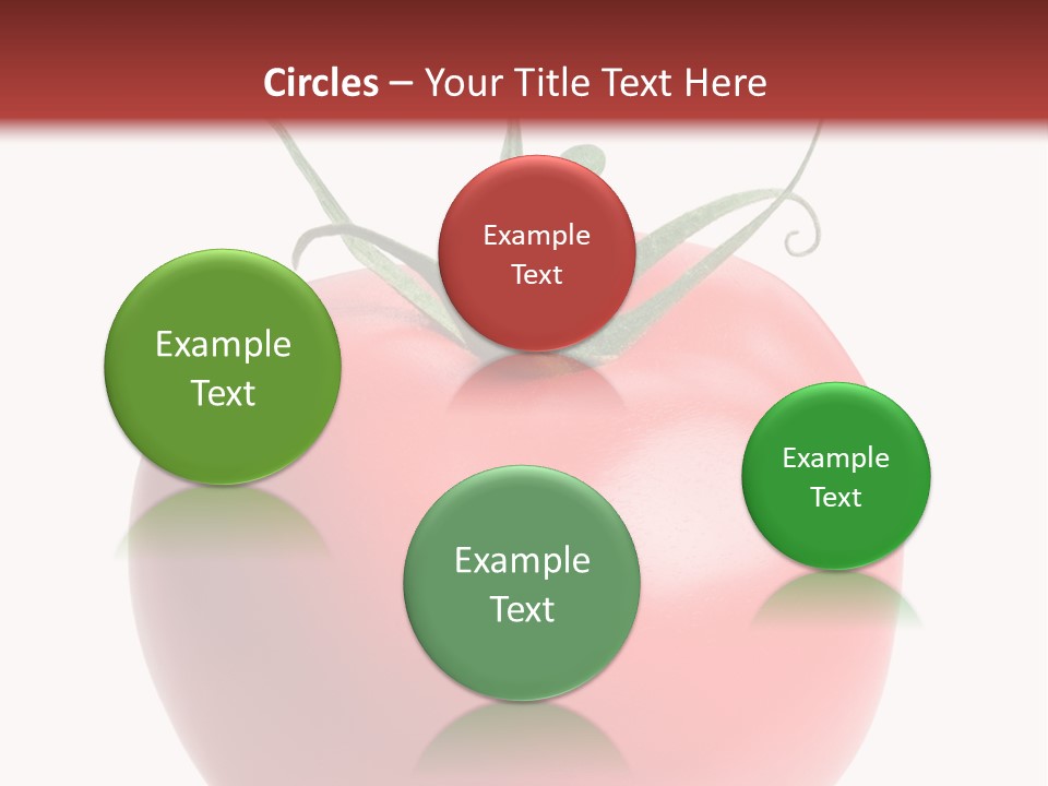 Ripe White Macro PowerPoint Template