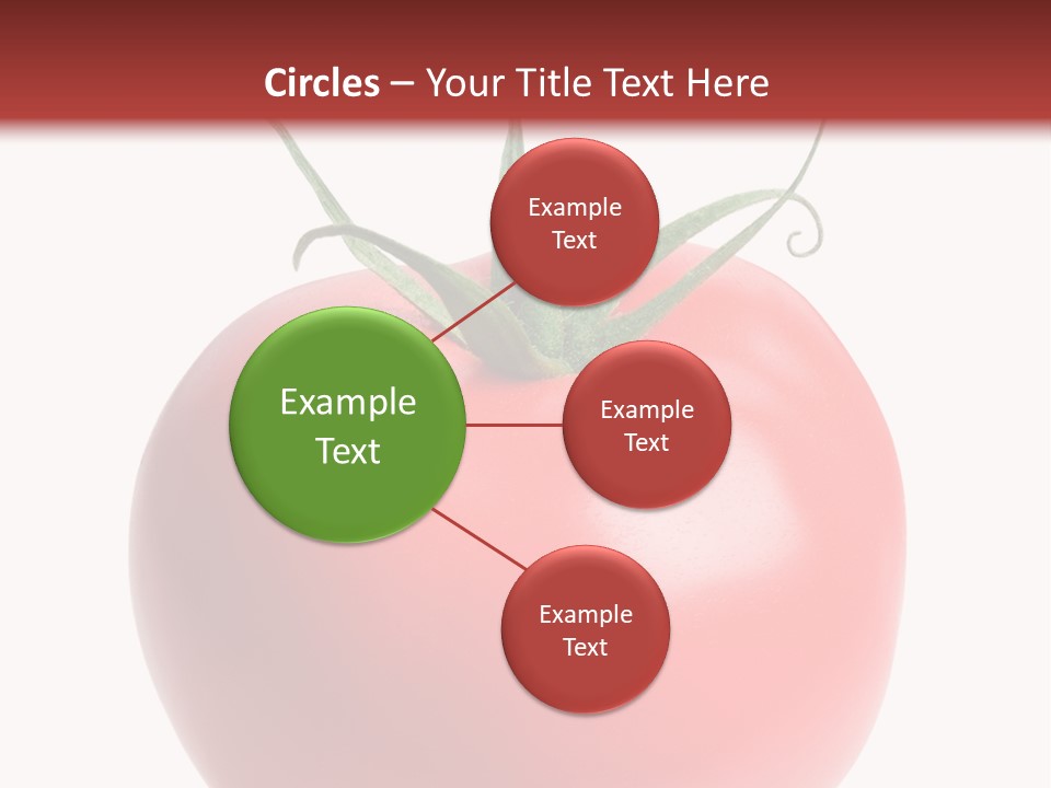 Ripe White Macro PowerPoint Template