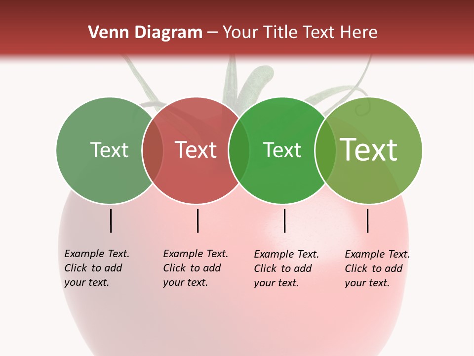 Ripe White Macro PowerPoint Template