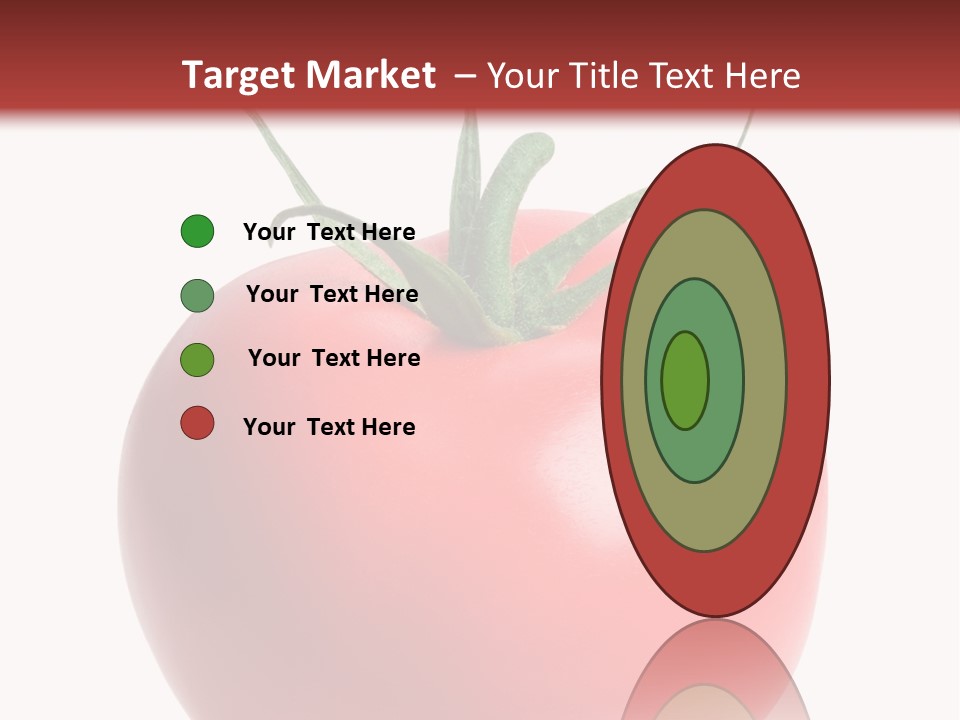 Ripe White Macro PowerPoint Template