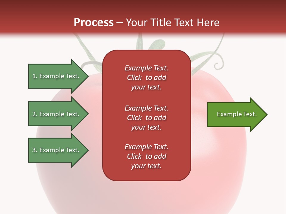 Ripe White Macro PowerPoint Template