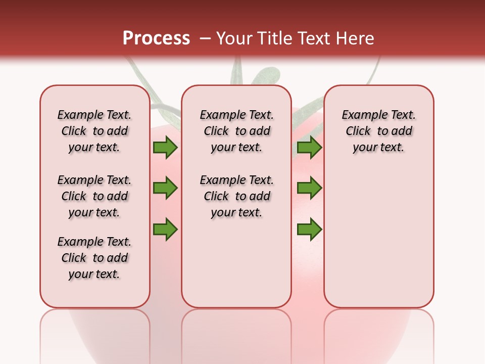 Ripe White Macro PowerPoint Template