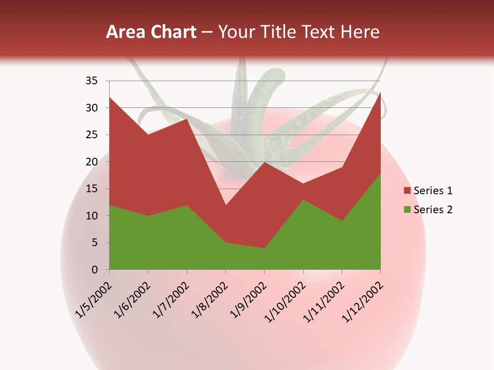 Ripe White Macro PowerPoint Template